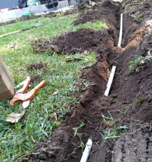 sistema de riego para jardines
